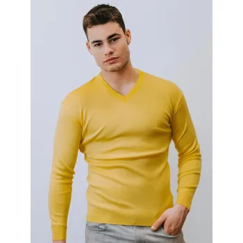 Pánský svetr Pánský svetr 06 žlutý, VELIKOST M