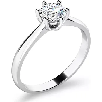 Prsten Zásnubní prsten bílé zlato 585/1000 přírodní diamant 0.50 ct G/SI ZP-10965-B-DIA velikost 61