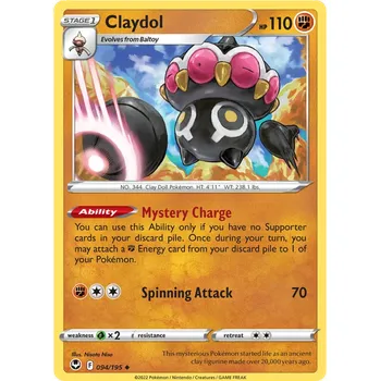 Sběratelská karetní hra Pokémon TCG Claydol 094/195