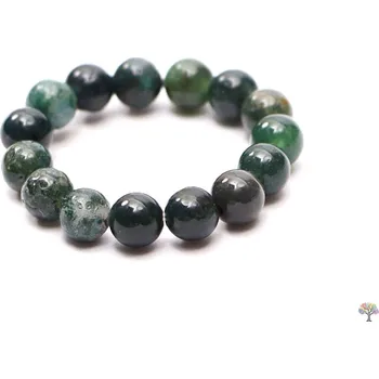 Prsten Magieprirody.cz Prsten Achát mechový - 4 mm kuličky #28 - z přírodních kamenů