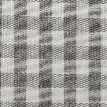 Kanafas šedá kostka š.140 cm EU