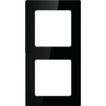 Elektrická zásuvka Zásuvka pro dvojitý rámeček Avatto N-TS10-Frame-B2 (černá)