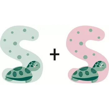 small foot Dřevěné písmeno S