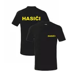 Černé dětské triko pro hasiče