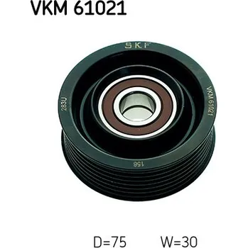 Vratná/vodicí kladka, klínový žebrový řemen SKF (VKM61021)