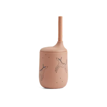 Termoska Liewood Hrnek s pítkem Ellis Unicorn Pale tuscany