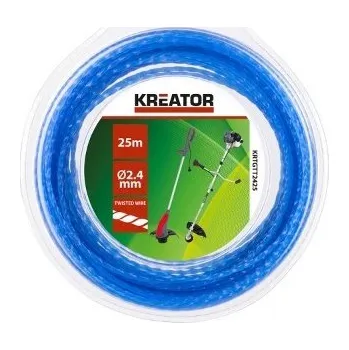 Struna do sekačky Struna kroucená, Ø 2,4 mm x 25 m KRTGTT2425