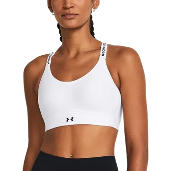 Souprava dámského spodního prádla Podprsenka Under Armour UA Infinity Mid 2.0 Bra 1384123-100 Velikost M D-DD