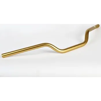 Řídítka RENTHAL ŘÍDÍTKA 7/8 PALCE (22 MM) SILNIČNÍ VYSOKÁ ZLATÁ BARVA