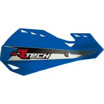 RACETECH (RTECH) CHRÁNIČE RUKOU (ŘÍDÍTKA) DUAL EVO BLUE (S DRŽÁKY NA ŘÍDÍTKA)