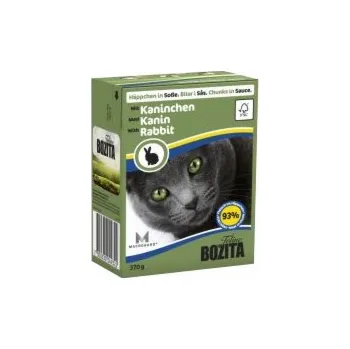 BOZITA Králík v omáčce - mokré krmivo pro kočky - 370g