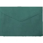 Ozdobné obálky Pearl - C6, 150 g/m2, perleťové, zelené, 10 ks
