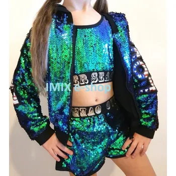 Dívčí mikina Dívčí taneční kabátek, mikina Hip Hop a Street Dance XL