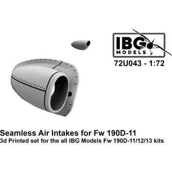 Plastikový model IBG 1/72 Fw 190D-11/12/13 Seamless Air Intakes