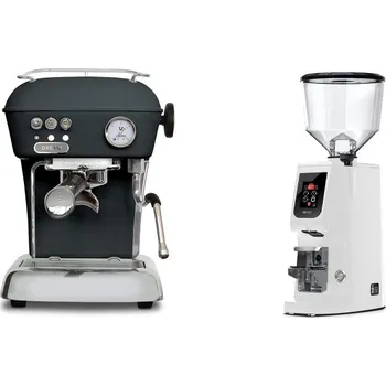 Kávovar Ascaso Dream ONE, Anthracite + Eureka Atom W 65, white