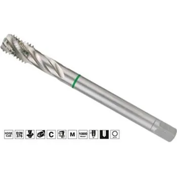 Závitořezný nástroj Ruko 233300E - Závitník strojní M 30 x 3,5 mm se šroubovicí 35°, HSSE-Co5, typ 3044, DIN 376 ISO2 (6H)