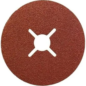 Brusný kotouč Sait 52813 - Kotouč brusný pr. 125x22,2mm výsek Fíbr zr. 80, na kov (INOX), SAITDISC-3A