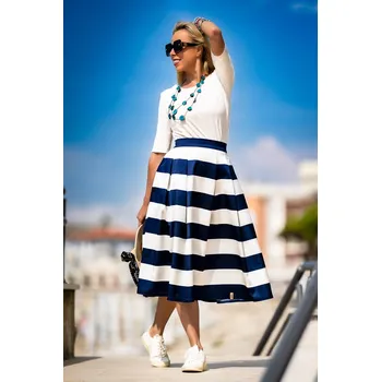 Dámská sukně Jadberg Women Saténová skládaná sukně Caorle Velikost: S-M