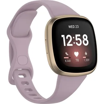 VSECHNONAMOBIL 51407 BUTTERFLY Řemínek pro Fitbit Versa 4 / 3 / Fitbit Sense fialový