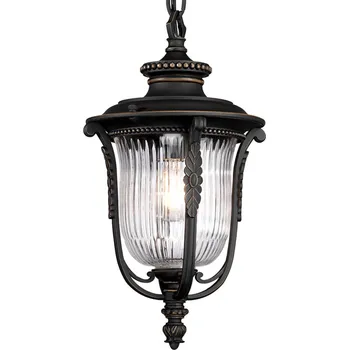 Venkovní osvětlení Elstead Závěsné světlo Luverne venkovní bronzová, čirá 1 x 150 W - Doprava zdarma