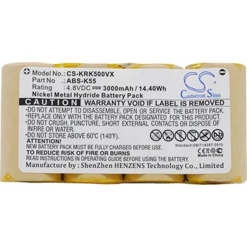 Baterie Cameron Sino CS-KRK500VX pro KARCHER K50 12581030 - neoriginální