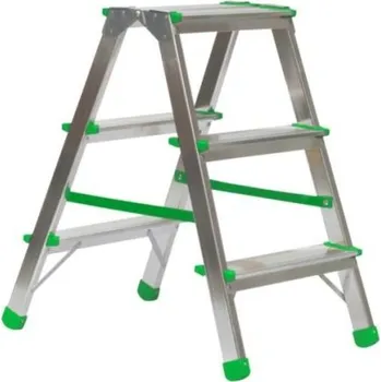 Schůdek Schodky AL 3st. oboustr. 150KG /EN131 KLC