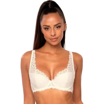 Podprsenka Vyztužená podprsenka full cup Mat Natalie M-3824/22 Velikost: 75E, Barva: Smetanová