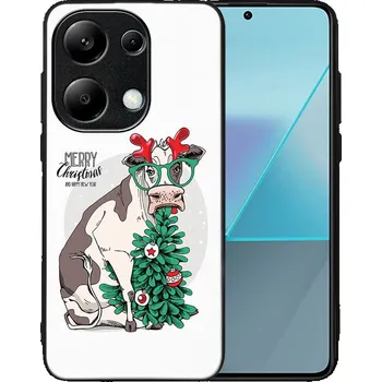 Vánoční dekorace VSECHNONAMOBIL 84516 MY ART Kryt s vánočním designem Xiaomi Redmi Note 13 MERRY CHRISTMAS (074)