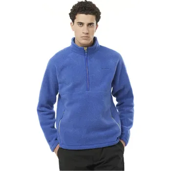 Pánská mikina Salomon Chroma Fleece HZ M LC2283900 - surf the web XL