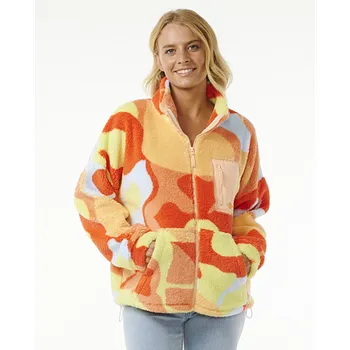 Pánská mikina Mikina Rip Curl HIGH TIDE POLAR FLEECE Bright Red velikost L