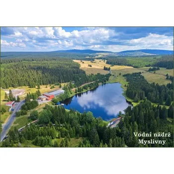 Krušné hory - Vodní nádrž Myslivny