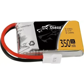 RC vybavení Gens Ace LiPo Tattu Serie 1S 1S1P 30C Molex Plug 3,7V 350 mAh