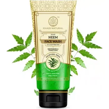 Čistící gel Čisticí pleťový gel Neem, Khadi Natural