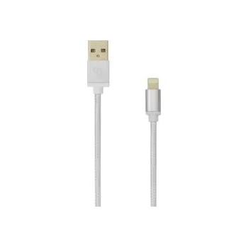 Datový kabel SBOX kabel iPhone/8pin, 1,5m, blistr, stříbrná