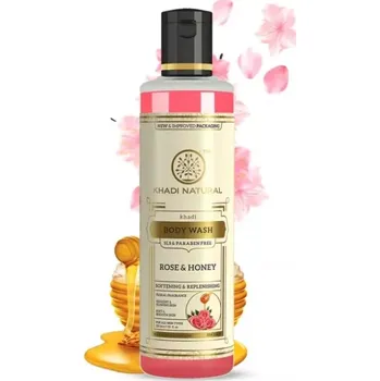 Sprchový gel Sprchový gel Růže & Med, Khadi Natural