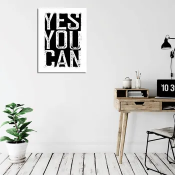 Obraz ASIR Obraz na plátně Yes You Can