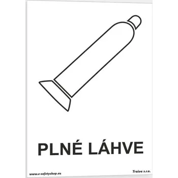 Traiva s.r.o. Plné láhve Verze: Plast 148 x 210 mm (A5) tl. 2 mm - Kód: 13367