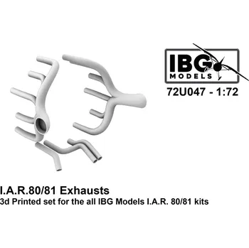 Plastikový model 1/72 I.A.R. 80/81 Exhausts