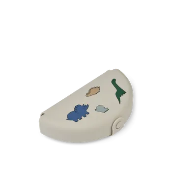 Svačinový box Liewood Krabička na svačinu Eugene Dinosaurs Mist