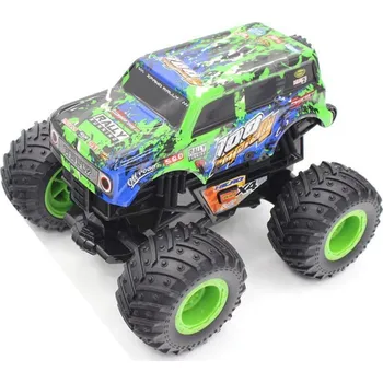 autíčko Alltoys Auto Rally kola 4 x 4 zelené