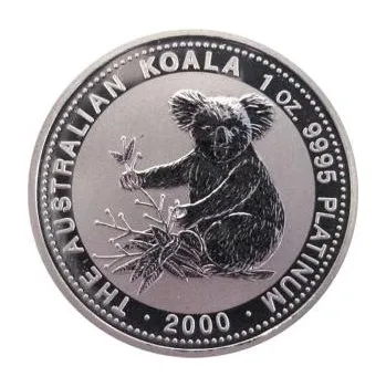 1/10 uncí platinová mince Austrálie Koala