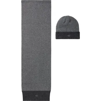 Kšiltovka SET ČEPICE A ŠÁLA CAMEL ACTIVE GIFT BOX ASPHALT