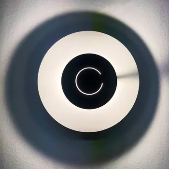 Lampička Knikerboker DoppioZero nástěnné světlo, bílá/černá bílá, černá LED 16 W celkem - Doprava zdarma