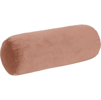 Polštář SCANquilt polštářek - válec VELVET béžová 15 x 40 cm