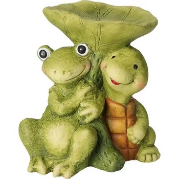 Zahradní dekorace PROGARDEN Zahradní dekorace žába,želva 14 cm KO-095752160font