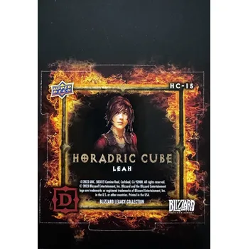 Sběratelská karetní hra Blizzard Horadric Cube 15/25 - Leah - Upper Deck Stav: Near Mint, Verze: NORMAL