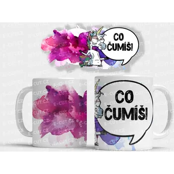 Hrnek Co čumíš! - Žlutá