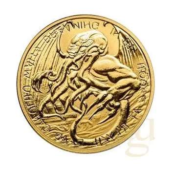 1 unce zlatá mince Tokelau Krake Cthulhu 2021