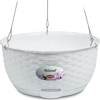 Květináč Stefanplast Natural závěsný květináč 30 cm