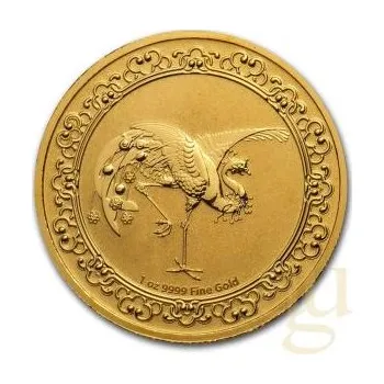 Sběratelství 1 unce zlatá mince Niue Celestial Animals - The Red Phoenix 2020